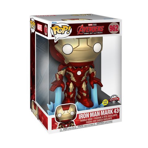 Figurine Funko Pop! N°962 - Jumbo - Marvel - Iron Man(gw)